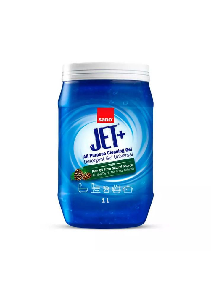 Универсальный гель Jet+ Gel с маслом сосны, 1 л Sano (304029041)
