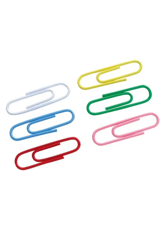 Скріпки канцелярські rounded, colored, 28 мм, 100 шт. (4106-А) Axent (399582313)