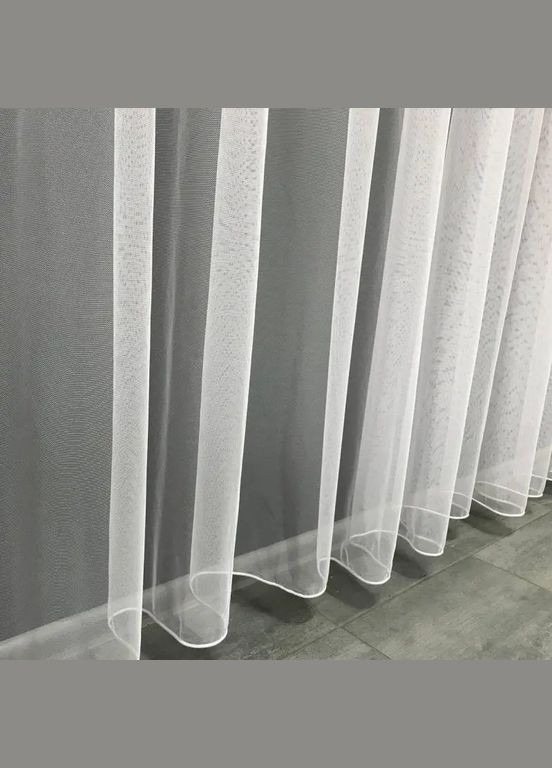 Тюль на люверсах из фатина белая и кремовая 300Х270 NOW BRAND (346058068)