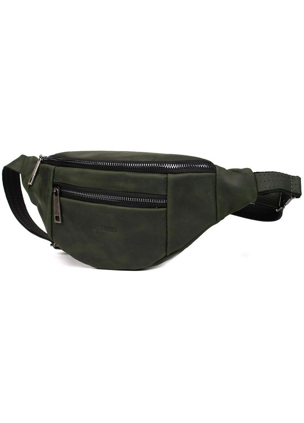 Женская кожаная сумка-бананка 31х14х6 см TARWA (315871174)