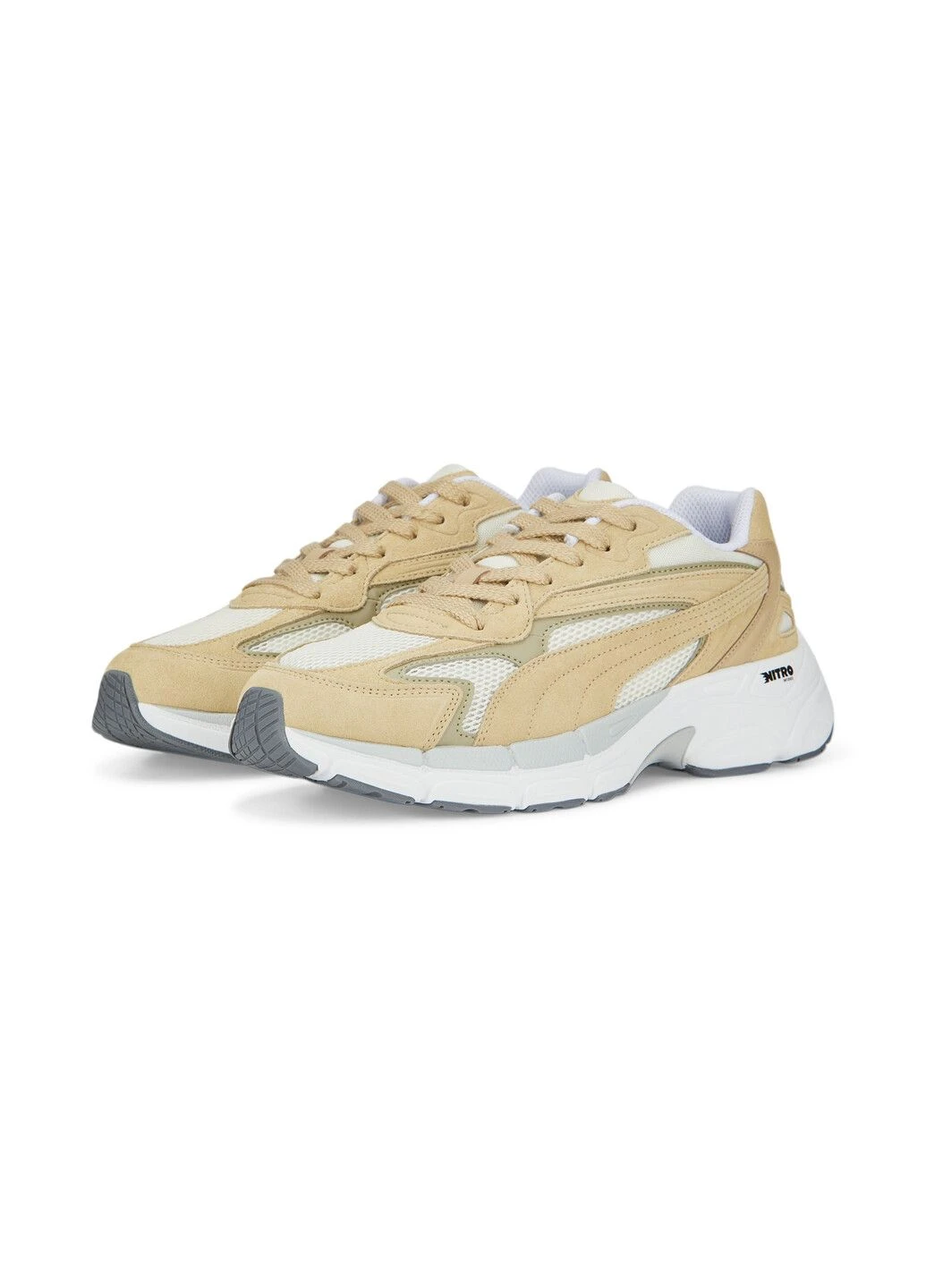 Бежевые кроссовки teveris nitro sneakers Puma