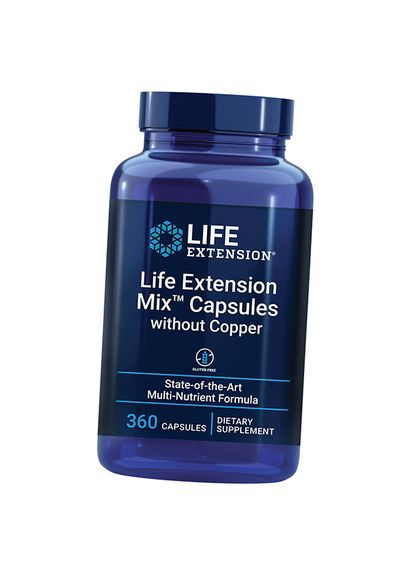 Мультивітамінна формула без міді, Mix Capsules without Copper, 360капс 36346079, (36346079) Life Extension (293254655)