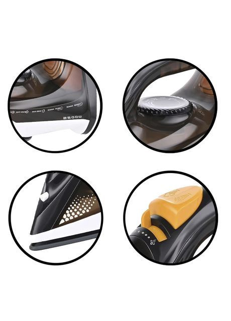 Электрический утюг 2600 Вт с керамической подошвой отпариватель с резервуаром для воды 300 мл (BM509) Sokany (372603086)