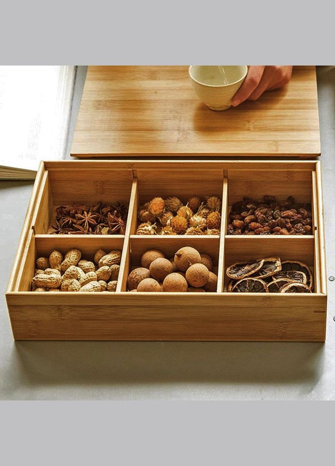 Менажница из дерева Начос сиена (МЕН-000105) No Brand (327867633)