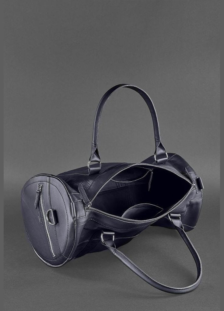 Шкіряна сумка Harper темно-синя краст (A-027191) BlankNote (327874275)