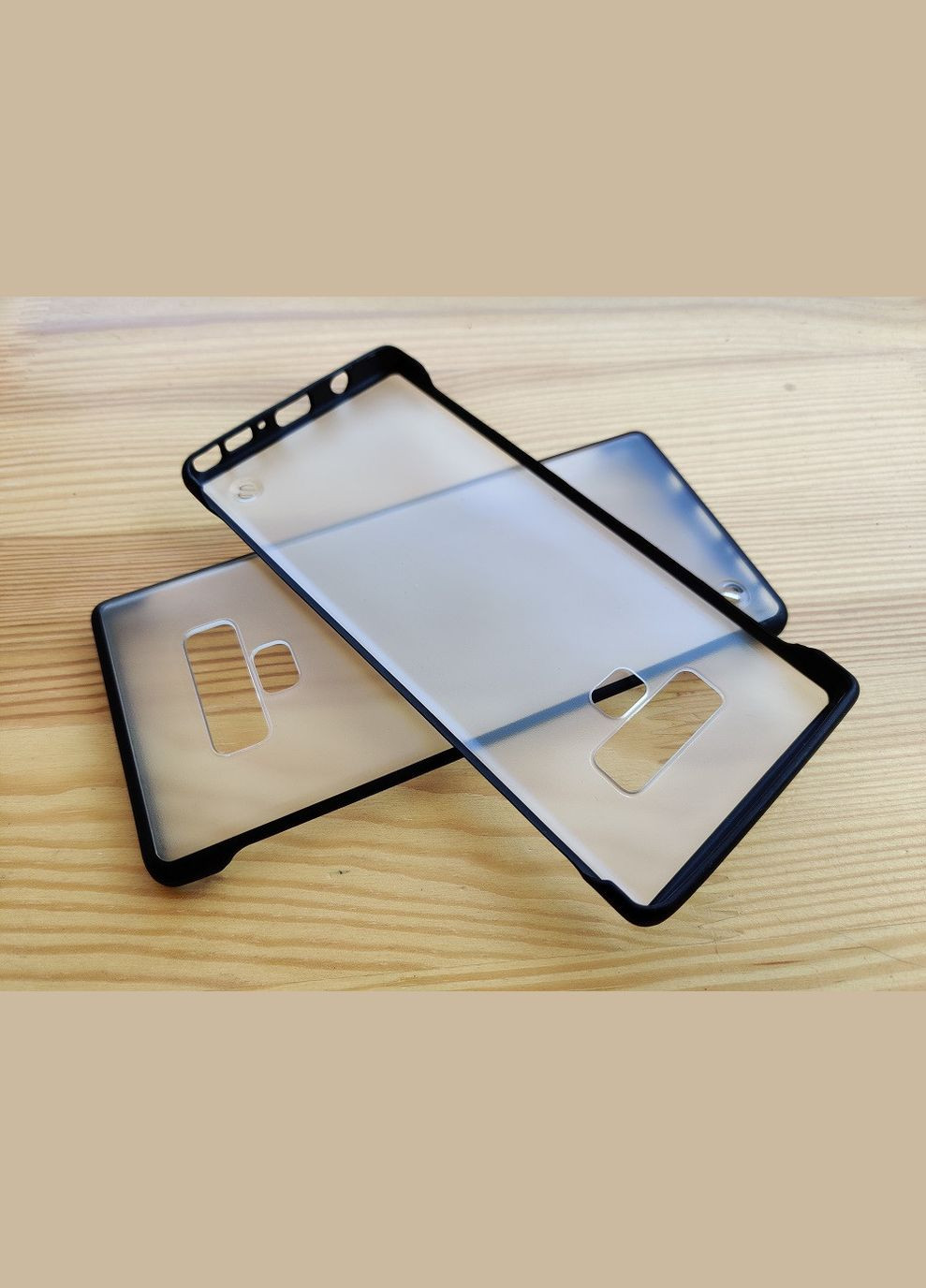 Тонкий матовий чохол для Samsung Galaxy Note 9 пластиковий безкаркасний Case (322506833)