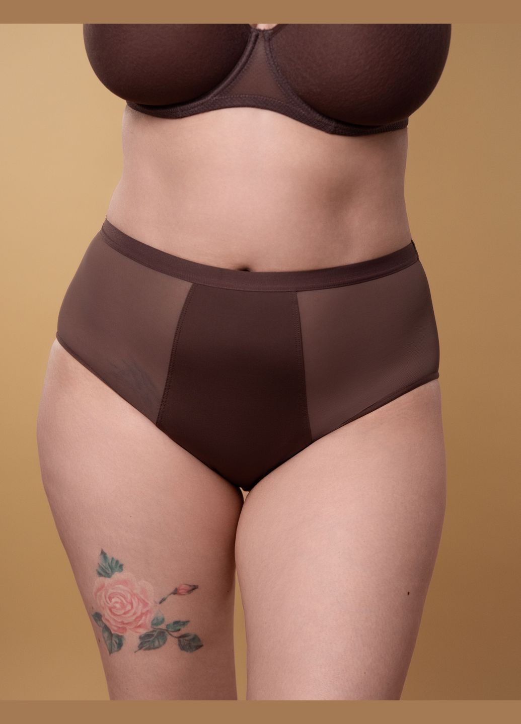 Трусики Сліп SLZ25702201 мокко Brabrabra Cвіжата (316679380)