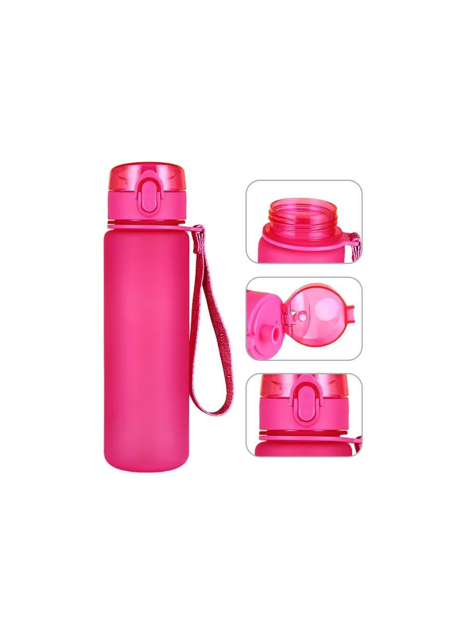 Бутылка для воды AquaFlow 800 мл (розовая) EasyFit (365244828)