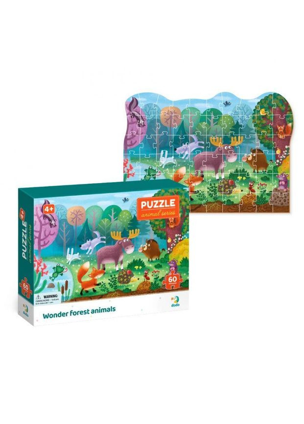 Пазли дитячі "Чудо Звірі", 60 елементів (300375) Dodo (362437677)