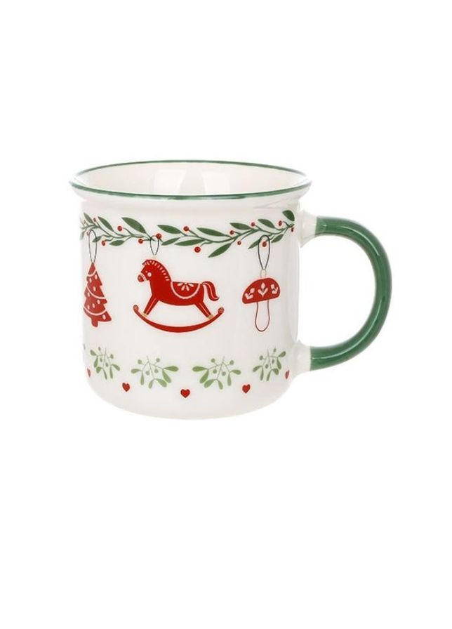 Кухоль порцеляновий Зимова казка 400мл 311-139-2 BonaDi (362413267)