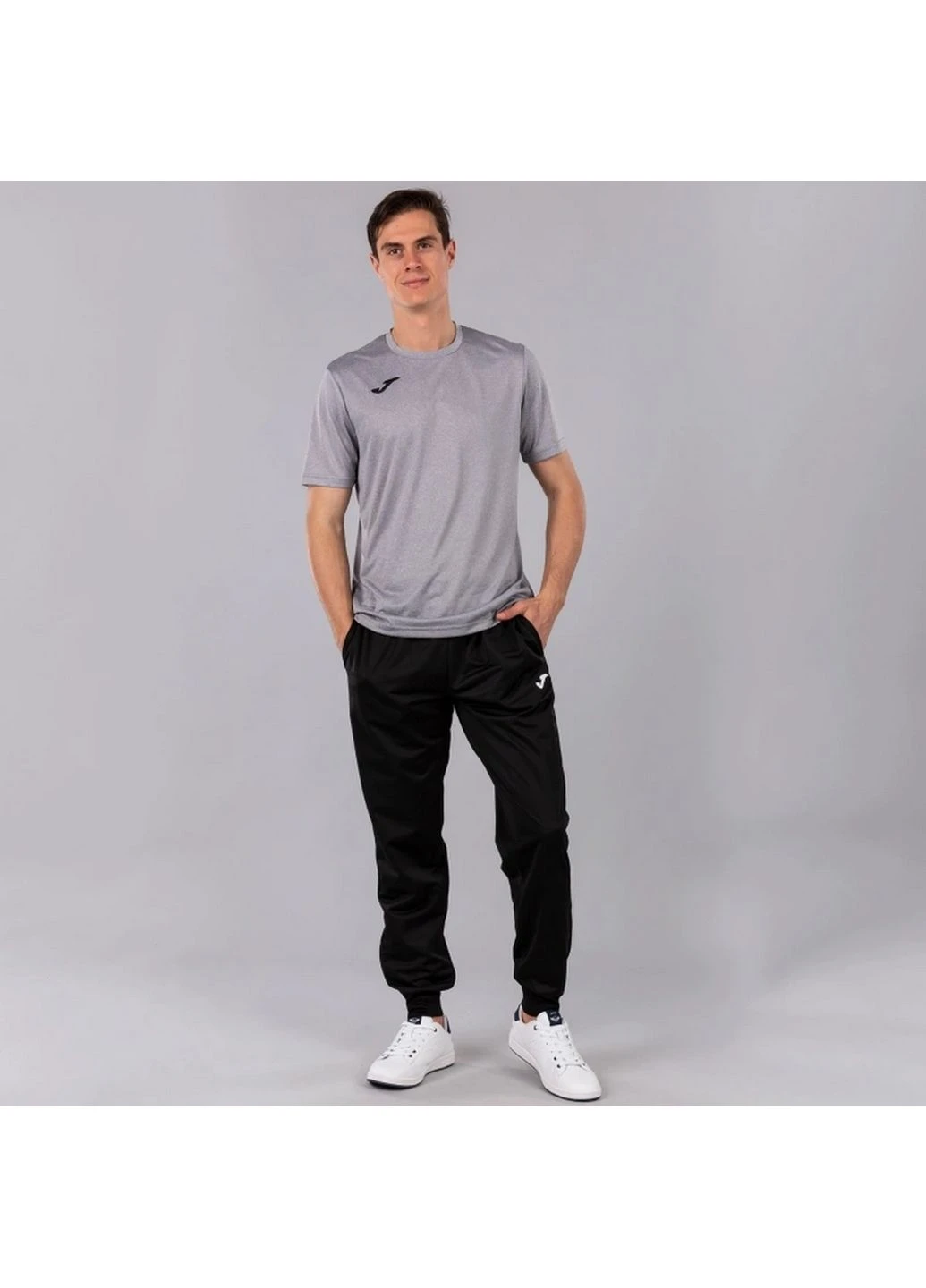 Серая футболка combi grey 100052.250 Joma