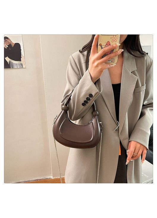 Женская сумка 10620 багет кросс-боди на ремешке No Brand (349442050)