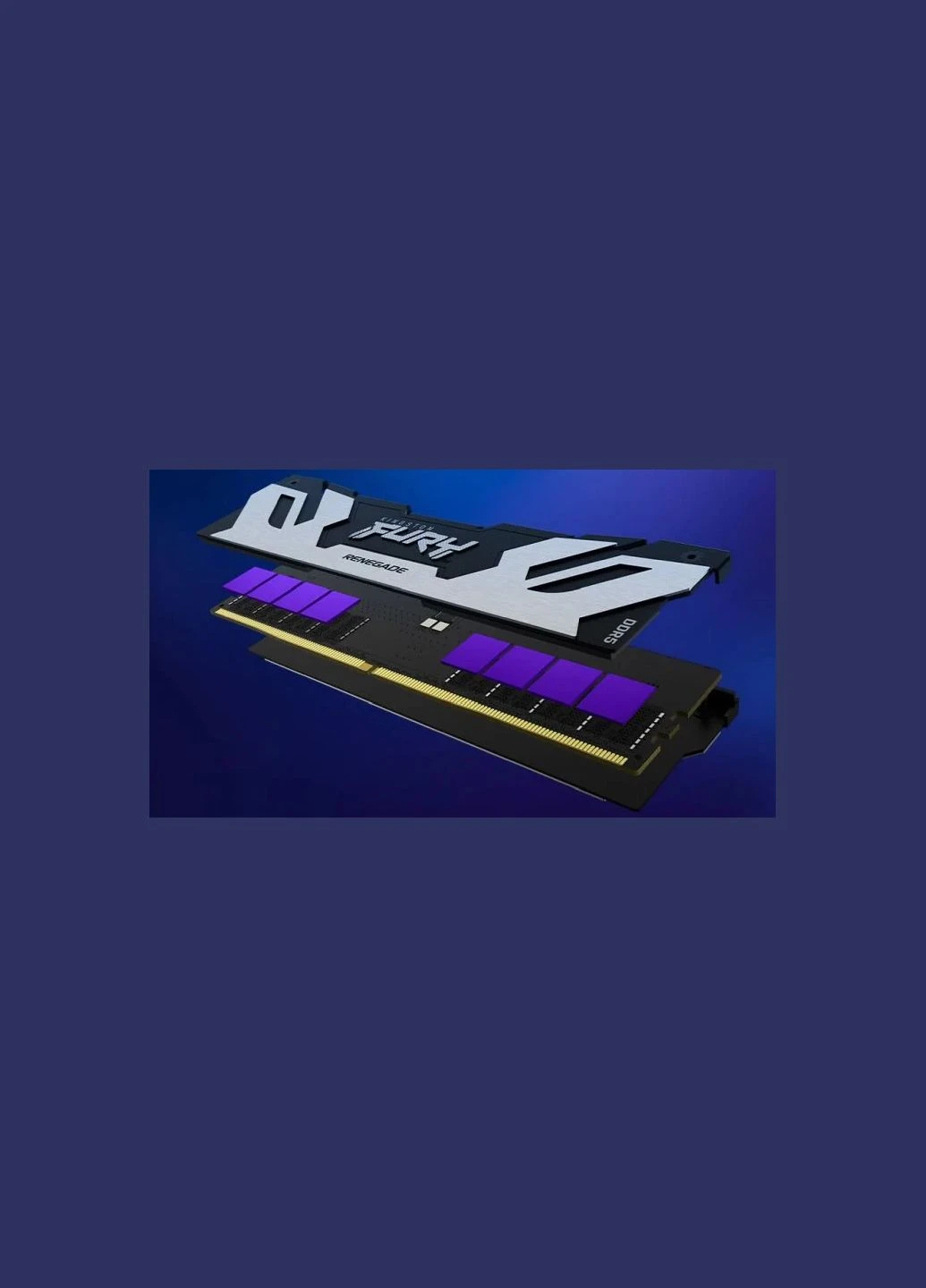 FURY 96 GB (2x48GB) DDR5 6000 MHz Renegade Silver (KF560C32RSK2-96) Kingston (324214956)