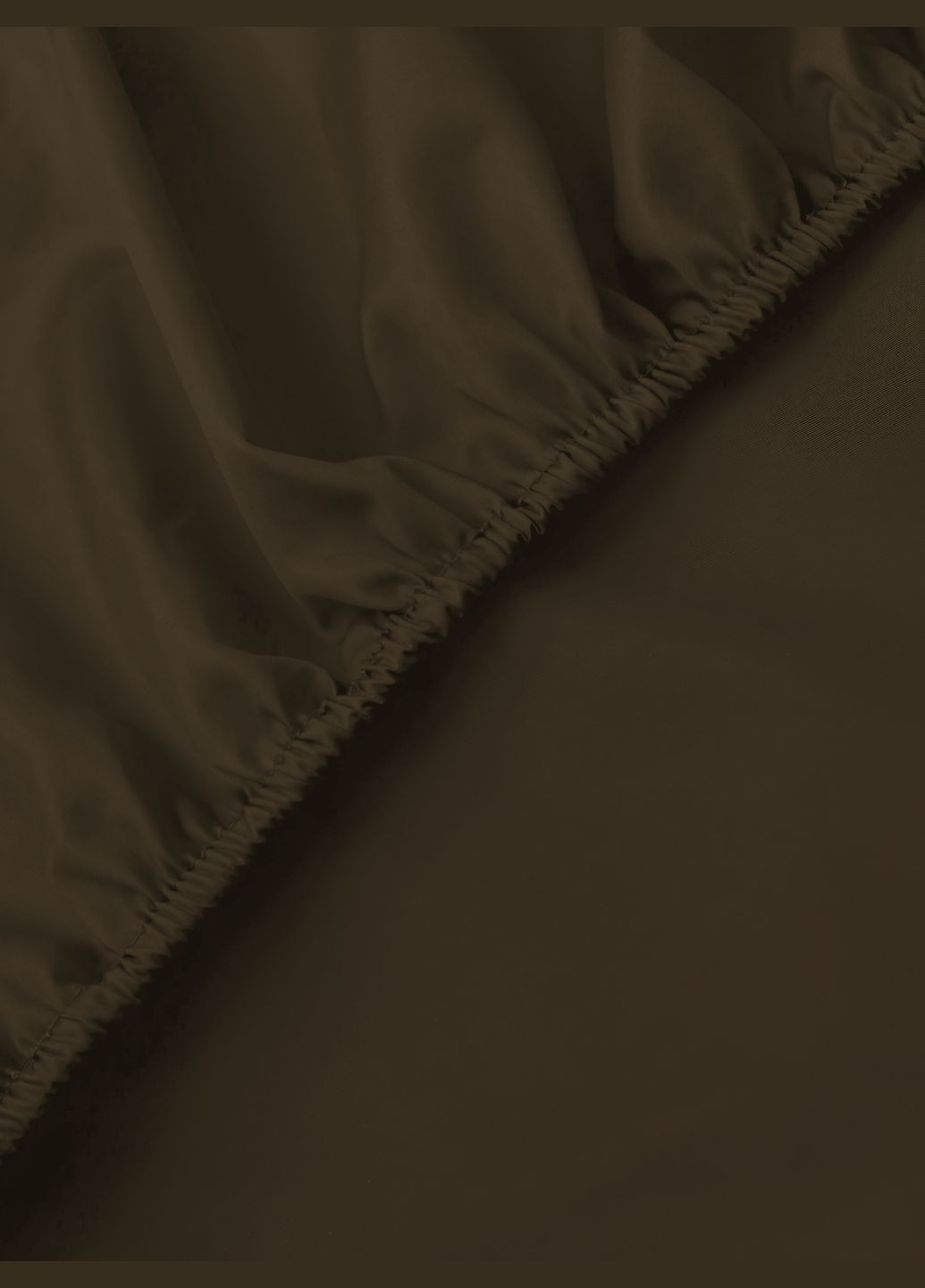 Простирадло на гумці сатин Chocolate 140х200 (GDSCSHEETF140200) Good-Dream (321967234)