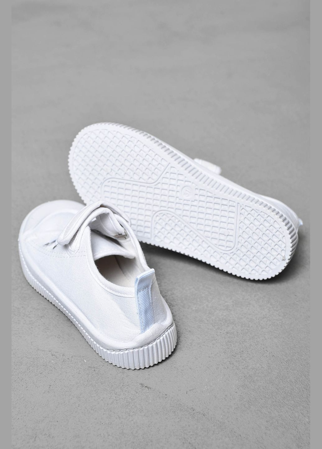 Мокасини дитячі білого кольору Let's Shop (322897695)