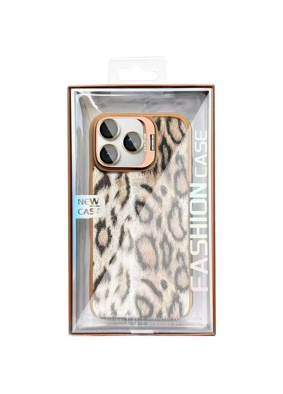 Чохол TPU+PC Wild Leopard для Apple iPhone 15 Pro 6.1" з MagSafe та функцією підставки No Brand (402119204)