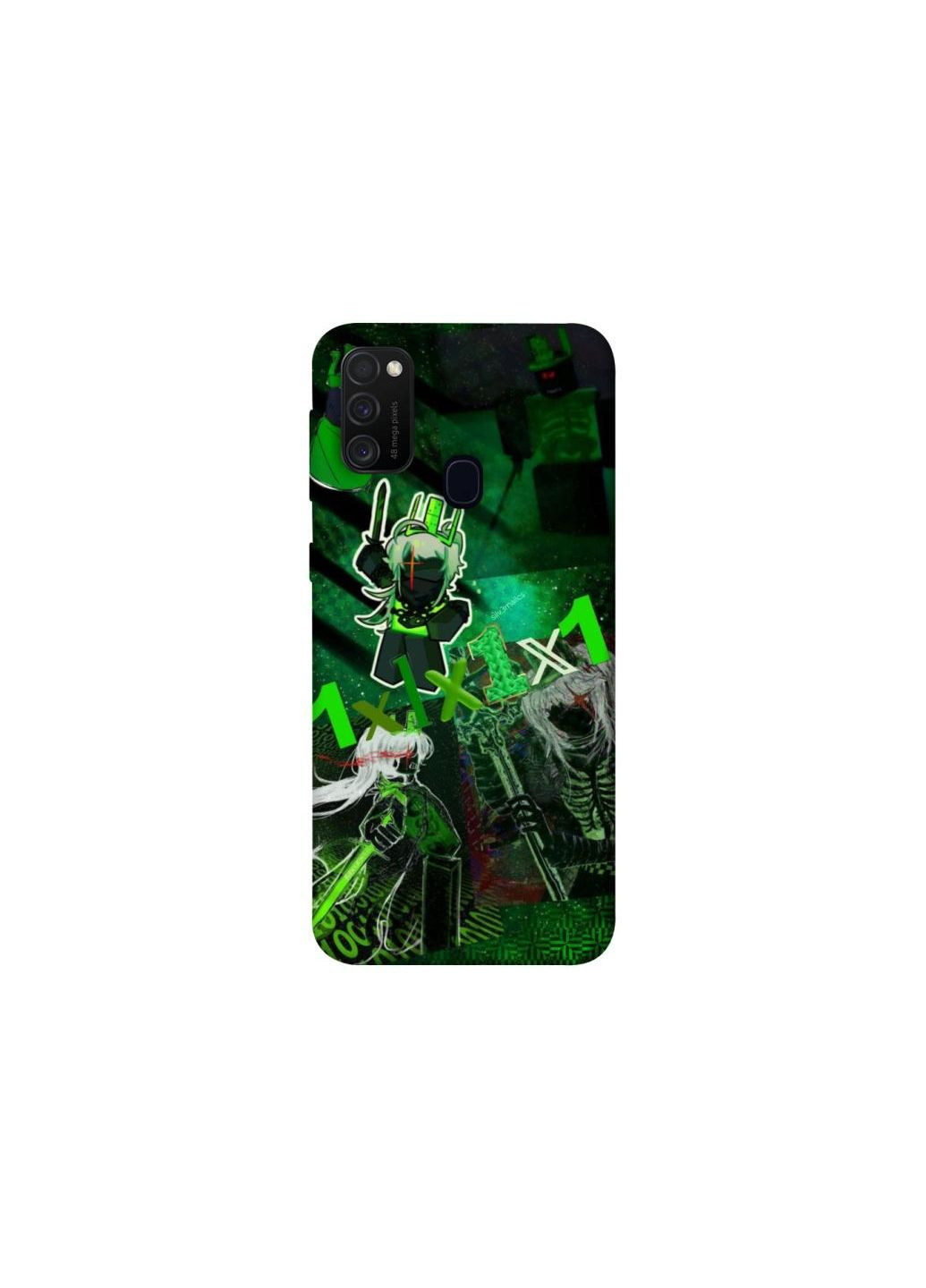 Чохол на Samsung Galaxy M21 Roblox v5 Frontalka (361980834)