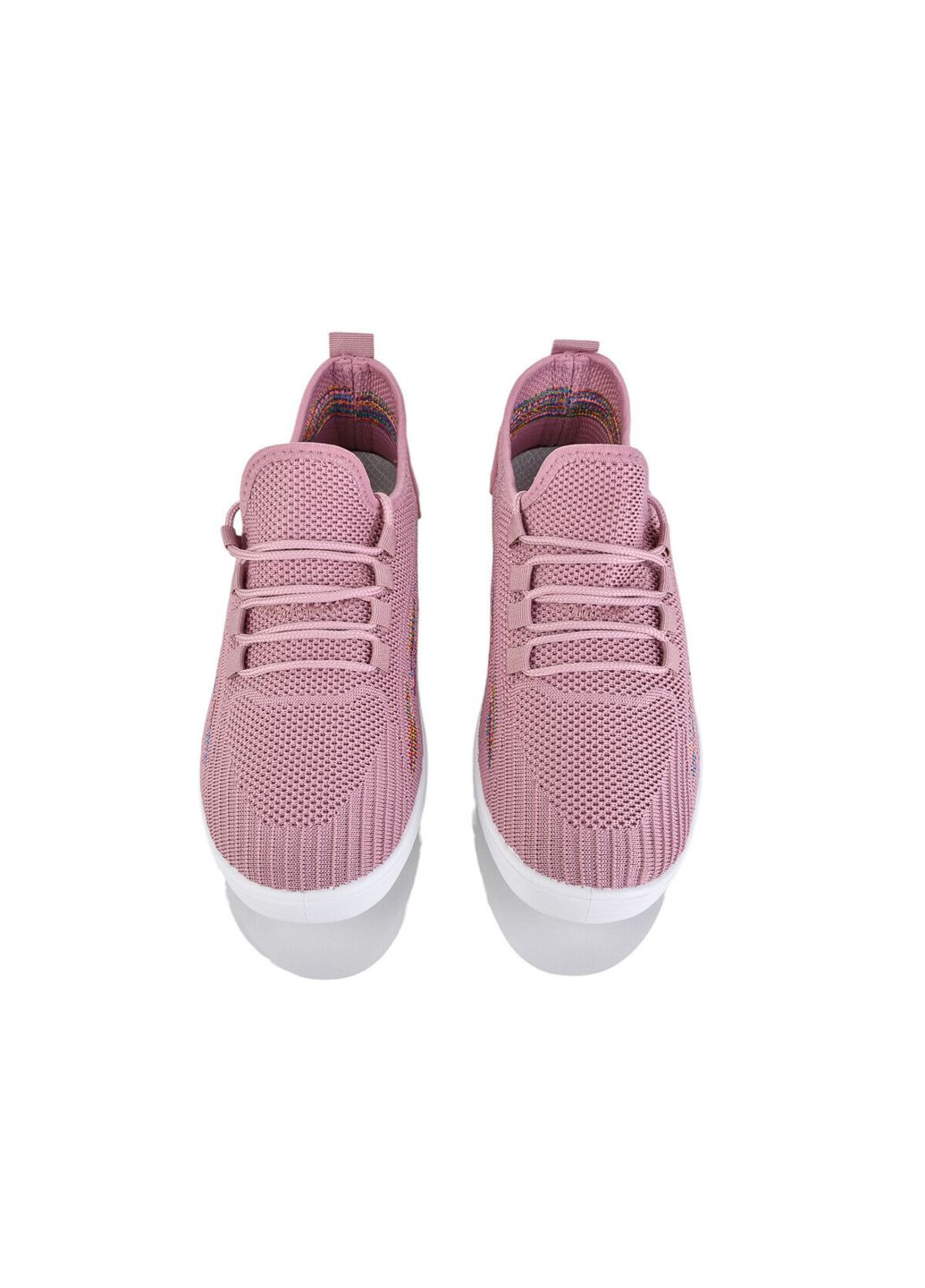 Рожеві жіночі кеди f16-022 рожевий FLOCC City