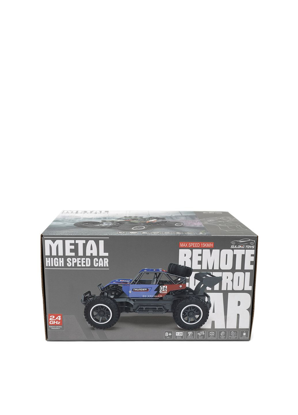 Машина на радіокеруванні колір різнокольоровий CB-00255973 No Brand (319053870)