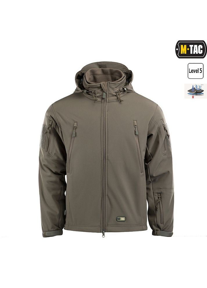 Куртка Soft Shell с подстежкой Olive 2XL M-TAC (302453863)