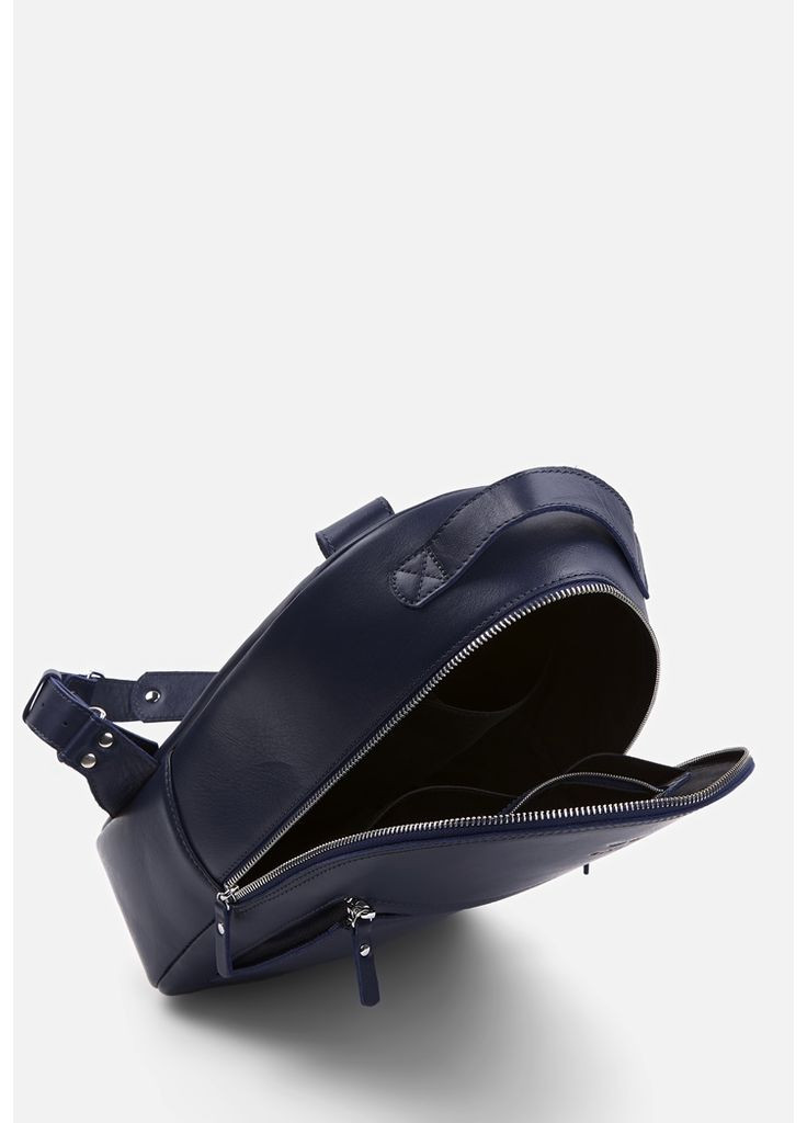 Шкіряний рюкзак Groove M синій The Wings (348358707)
