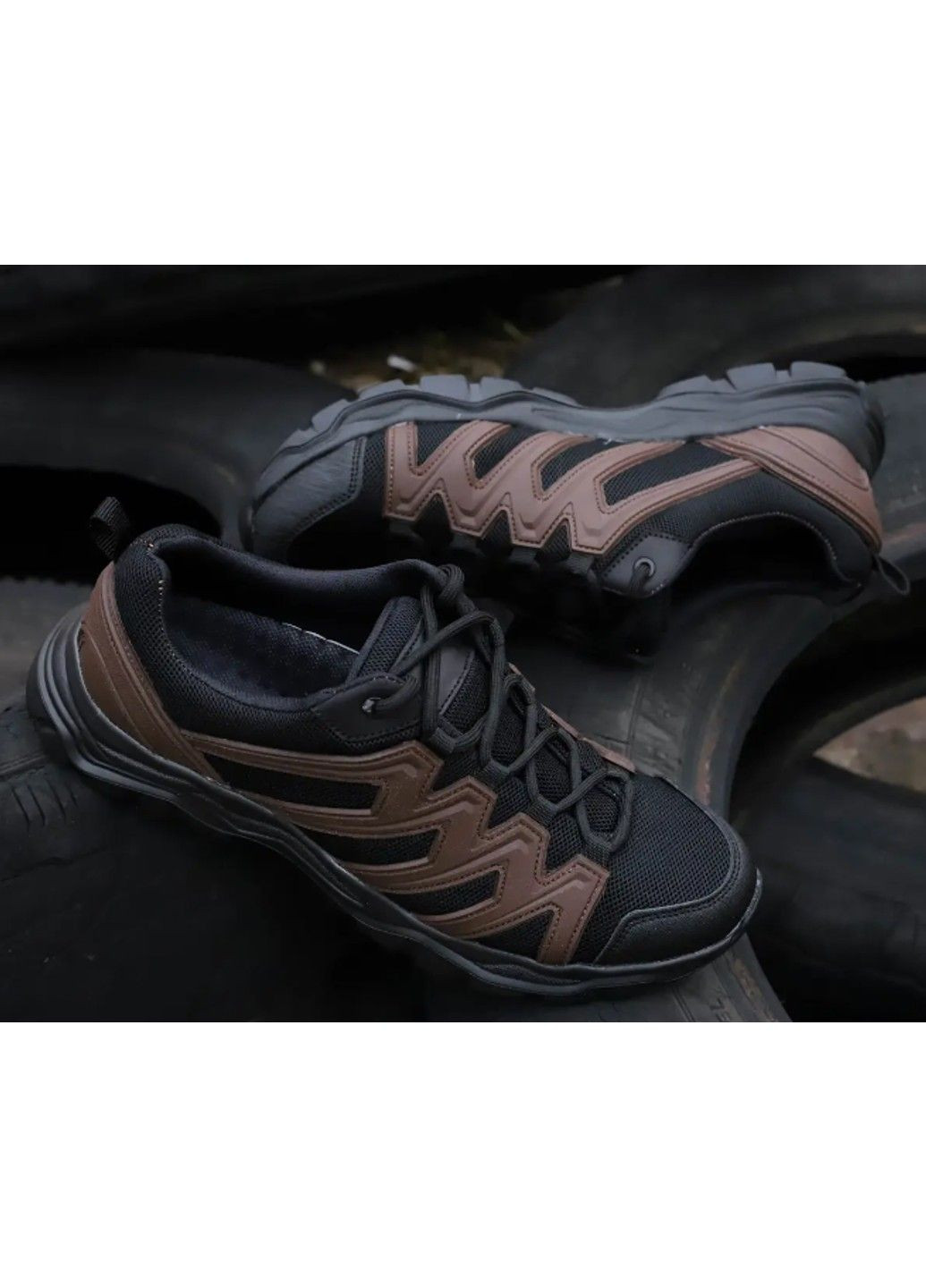 Кросівки тактичні літні на сітці Urban коричневі No Brand (294613232)