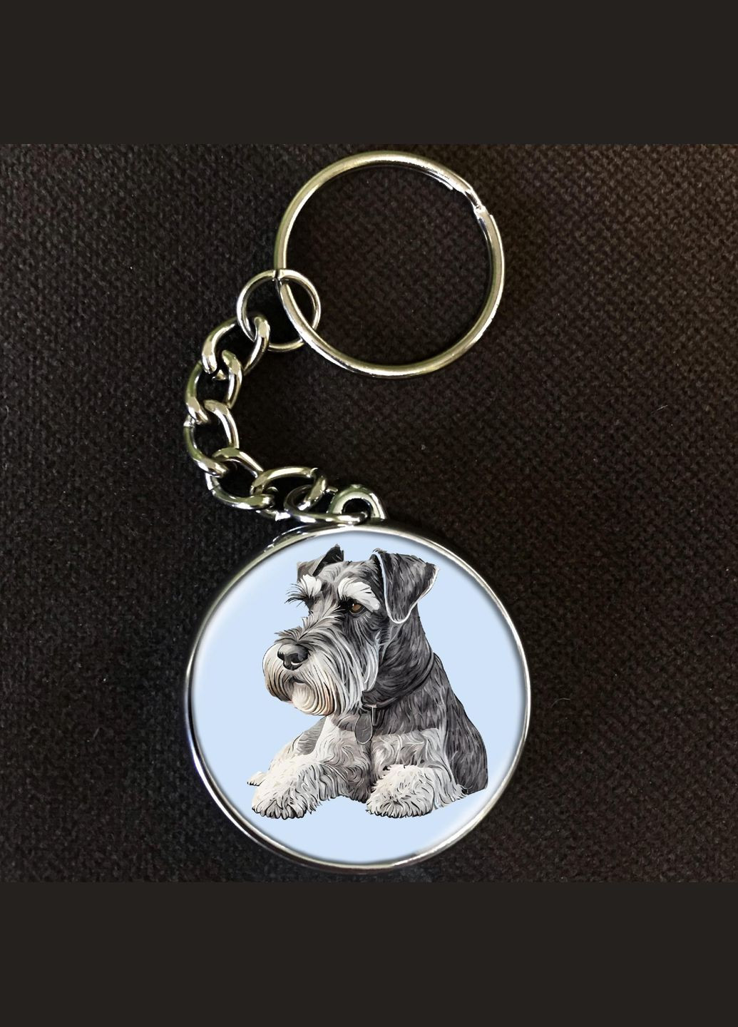 Брелок Собака #001 silver No Brand (327220982)