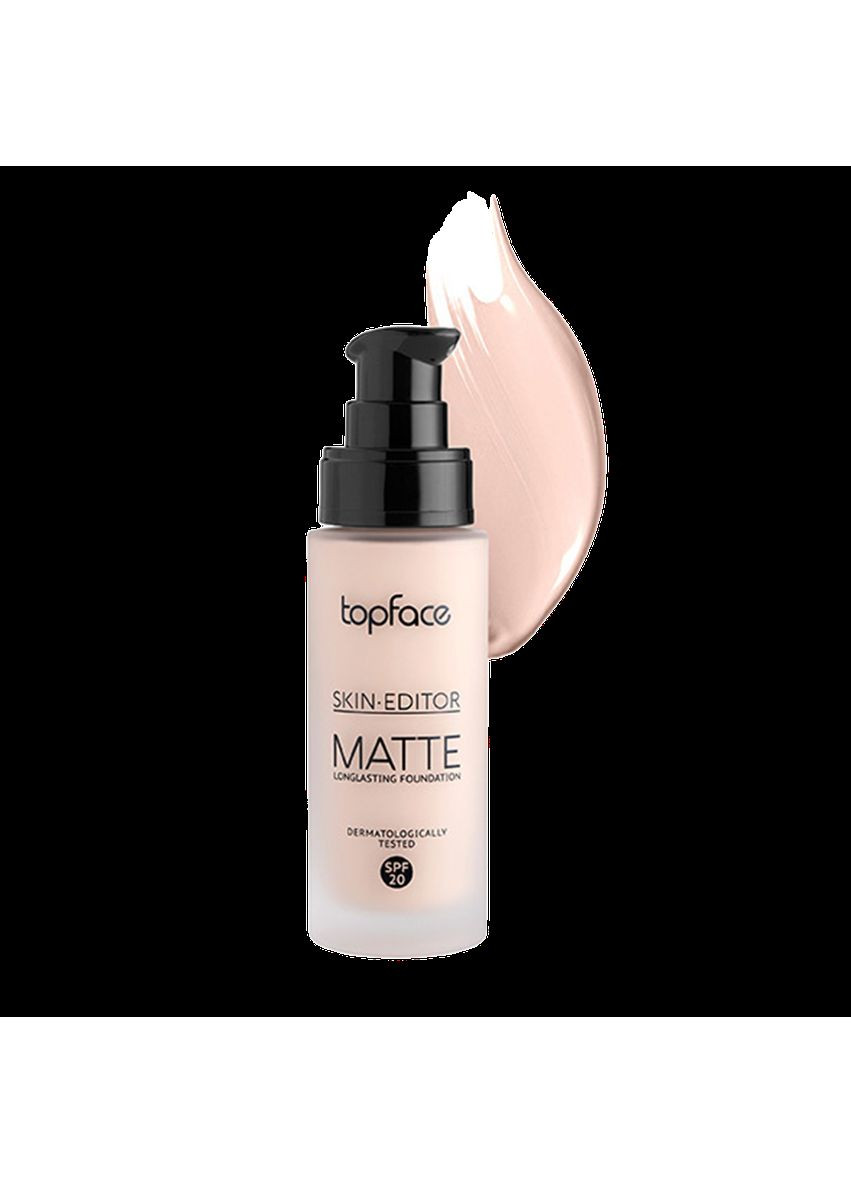 Тональная основа Skin Editor - Matte Longlasting Foundation PT465 [001] 32 мл (93717) TopFace (367195634)