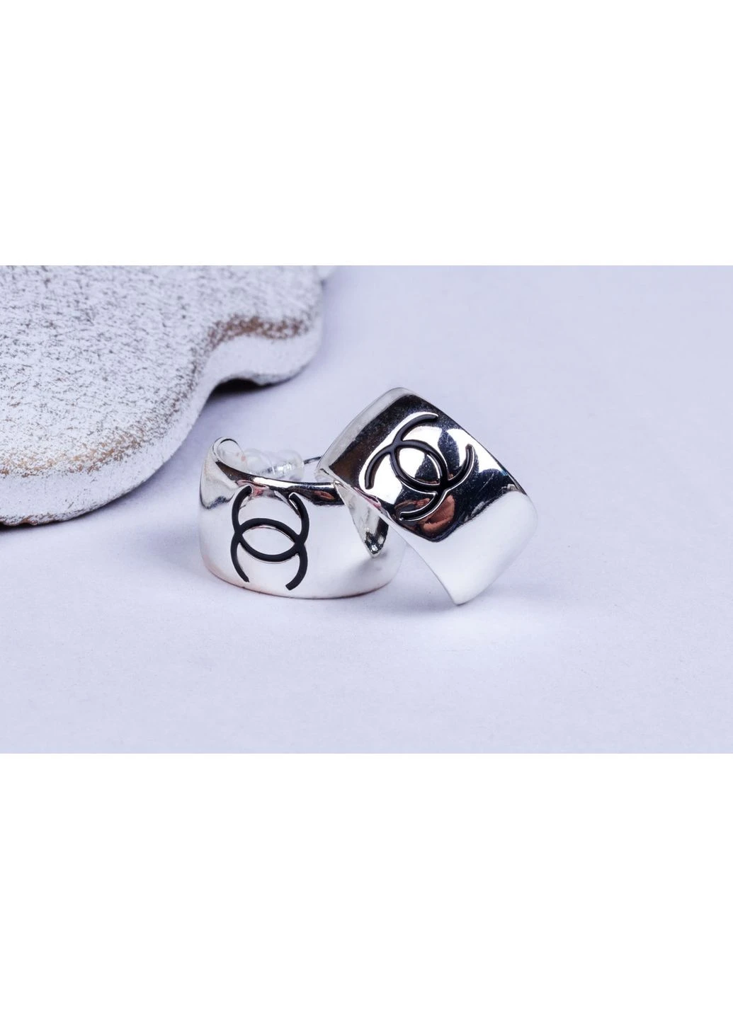 Сережки кільця жіночі, стильна модна біжутерія Fashion Jewellery (400040133)