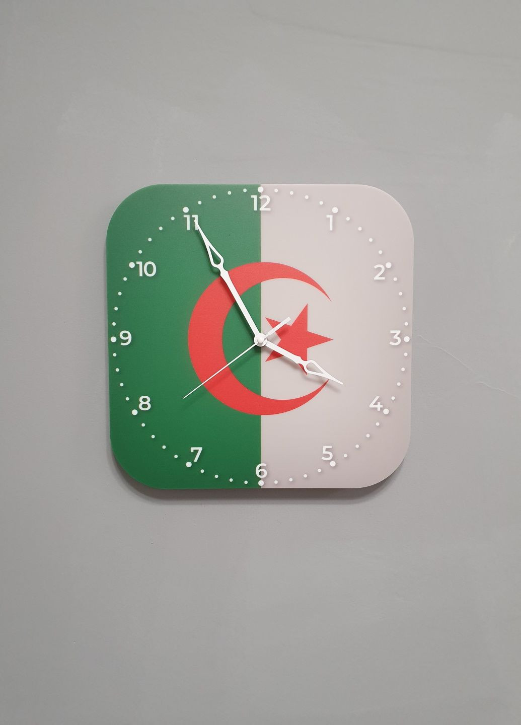 Годинник настінний прапор Алжиру No Brand (321973387)