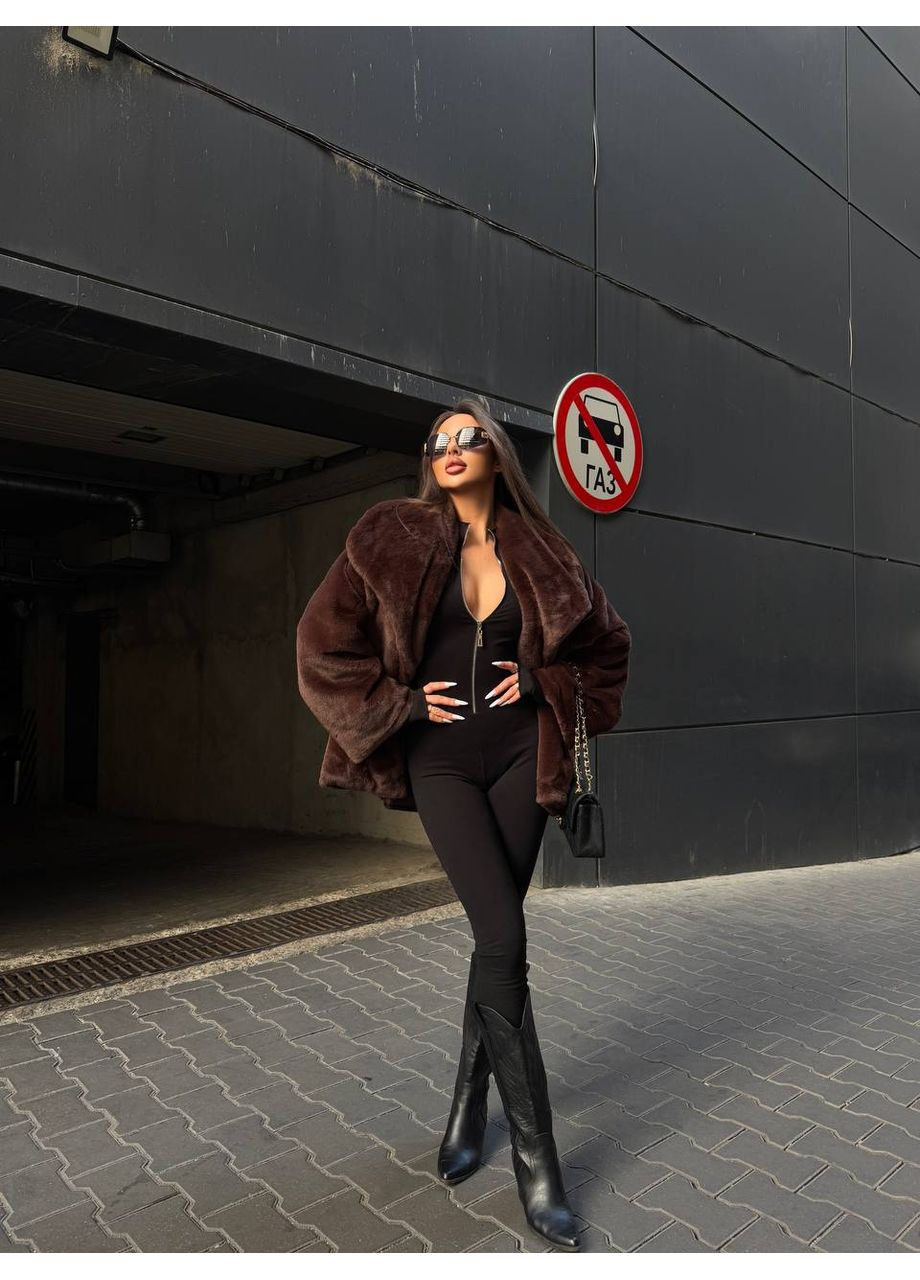 Жіноча шубка з мутона на підкладці Україна (360898658)