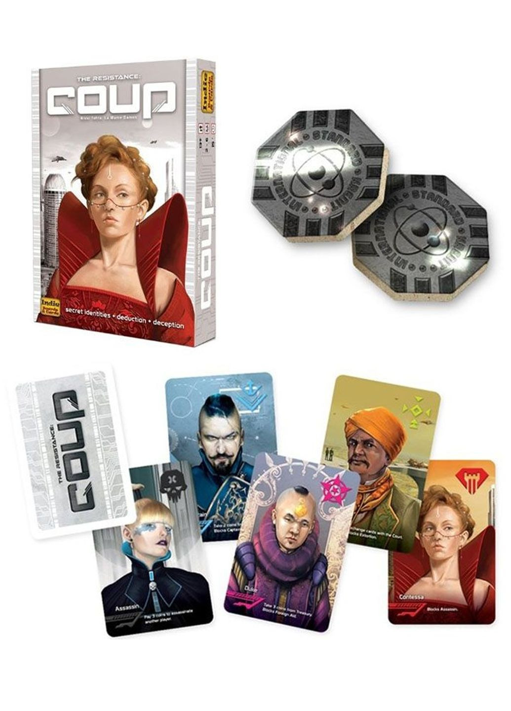 Настільна гра Опір: Переворот / Resistance: COUP Game (327052974)