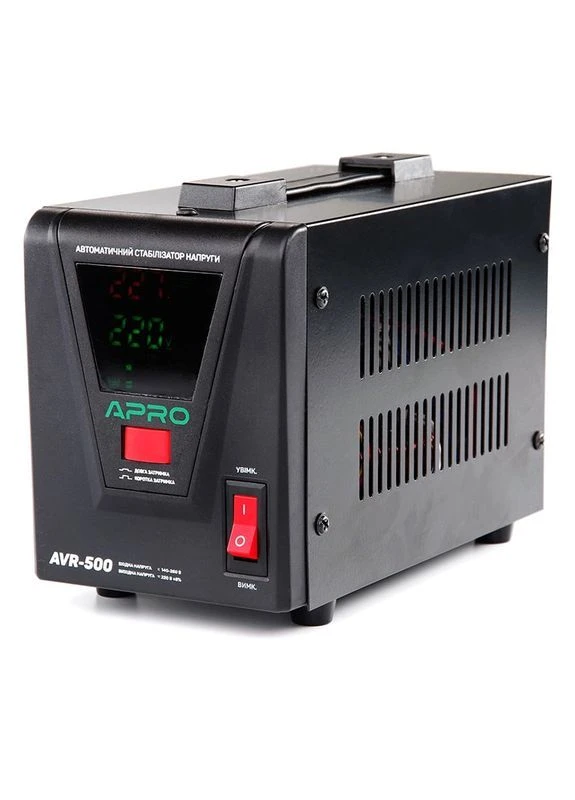 Стабилизатор напряжения релейный AVR-500, 400Вт Apro (393215848)
