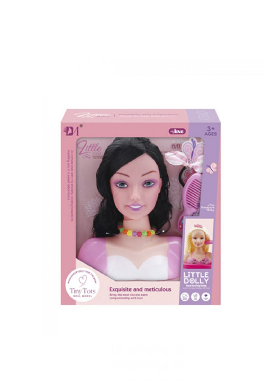 Голова куклы для причесок цвет разноцветный ЦБ-00265404 No Brand (308346619)