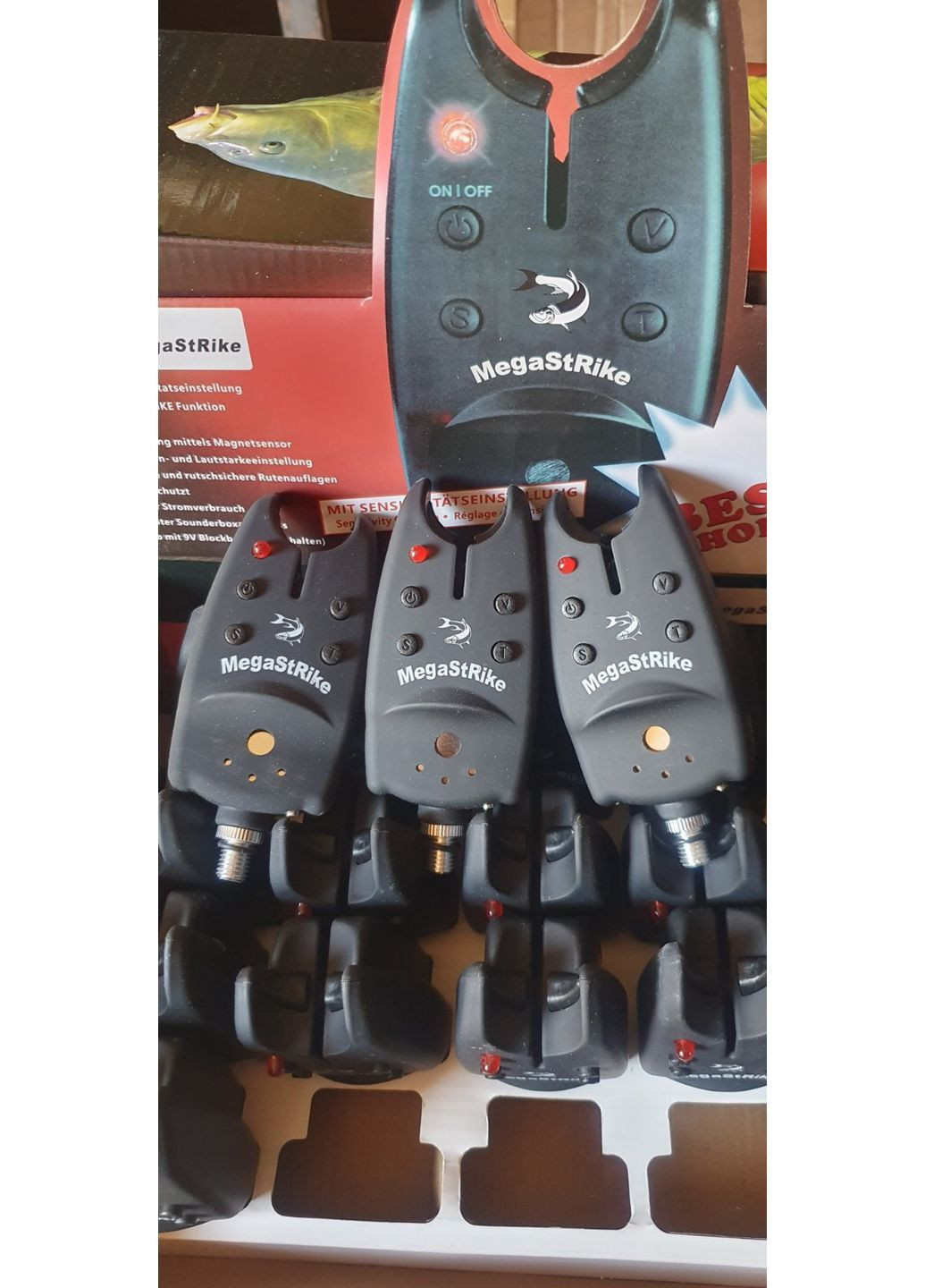 Сигналізатор клювання Carp Line Megastrike на кроні No Brand (365820443)