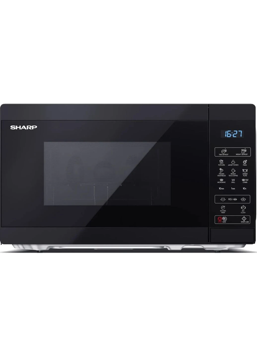 Микроволновая печь с грилем Sharp YC-MG02E-B