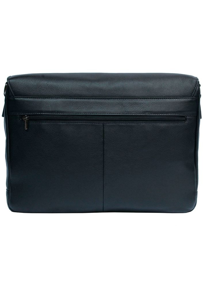 Чоловіча шкіряна сумка через плече під ноутбук Touny Perotti Newcontatto 6036 nero Tony Perotti (303831062)