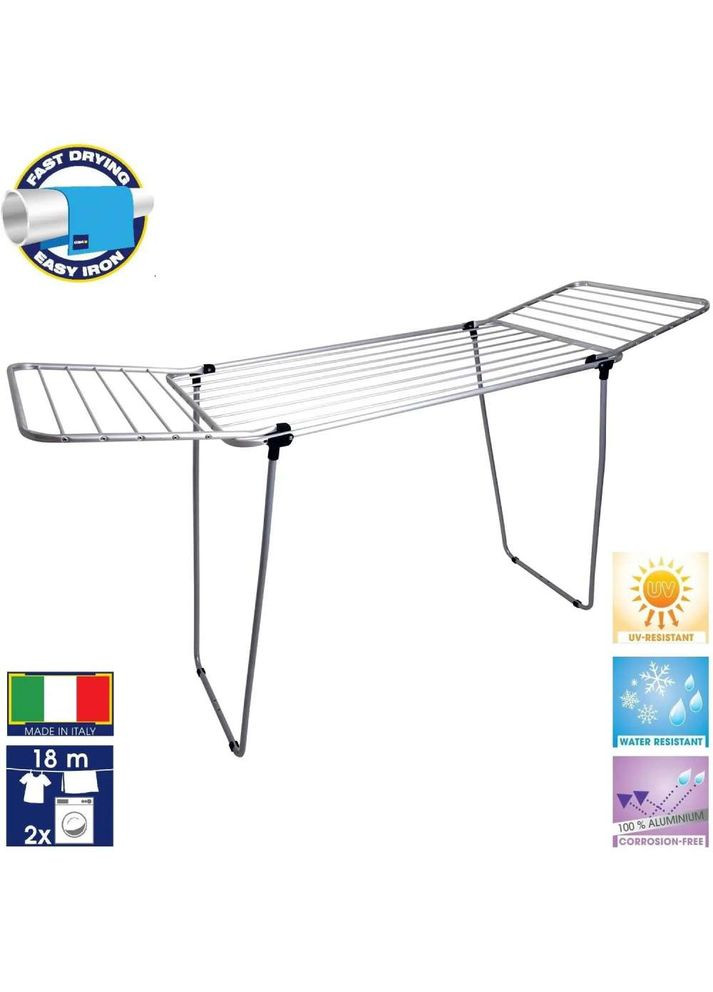 Сушарка для білизни Pluto 18 м Silver (CS92748Q05) Casa Si (332613547)