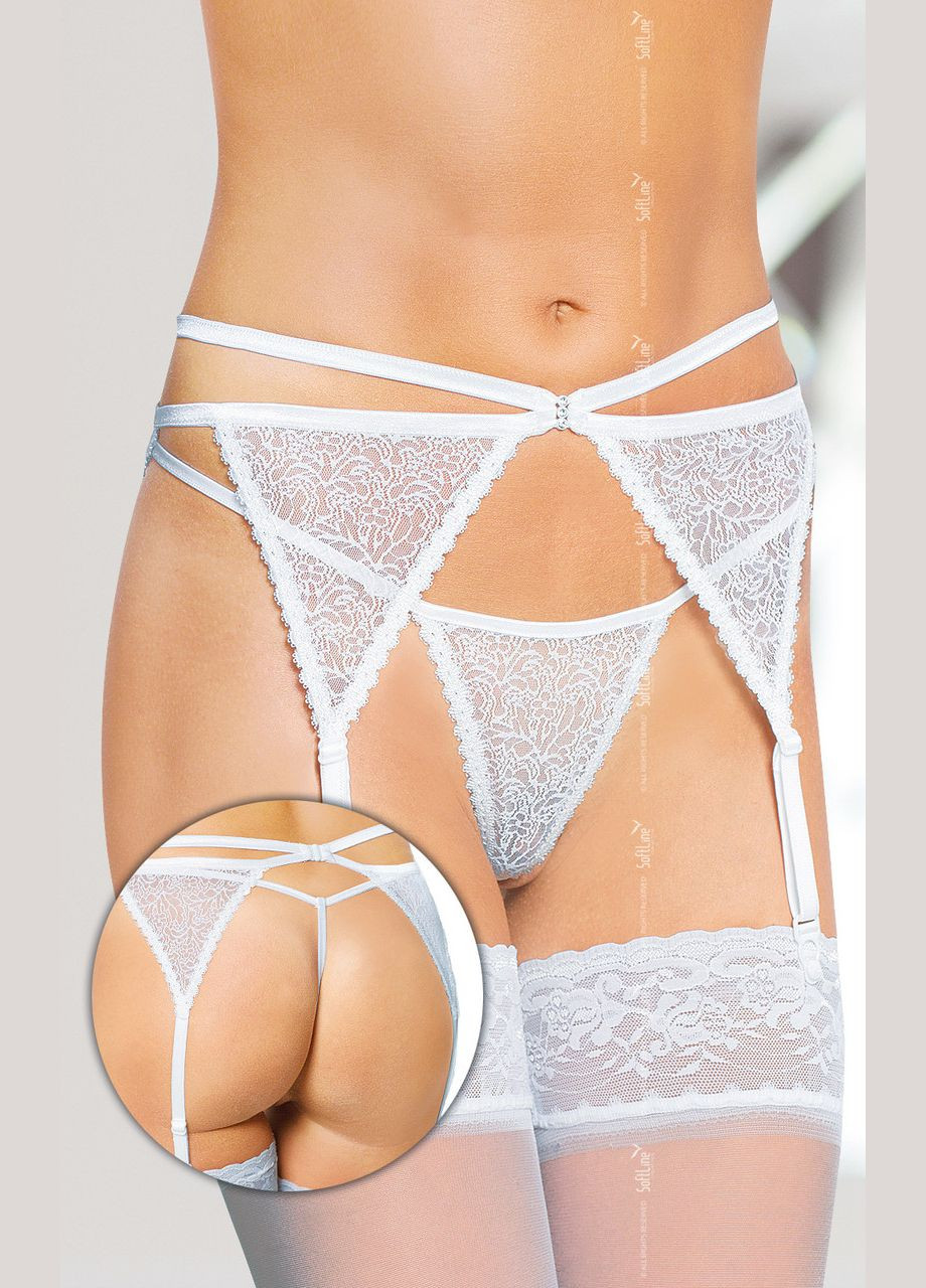 Пояс для чулок - Garterbelt 3318, white SoftLine (322185883)