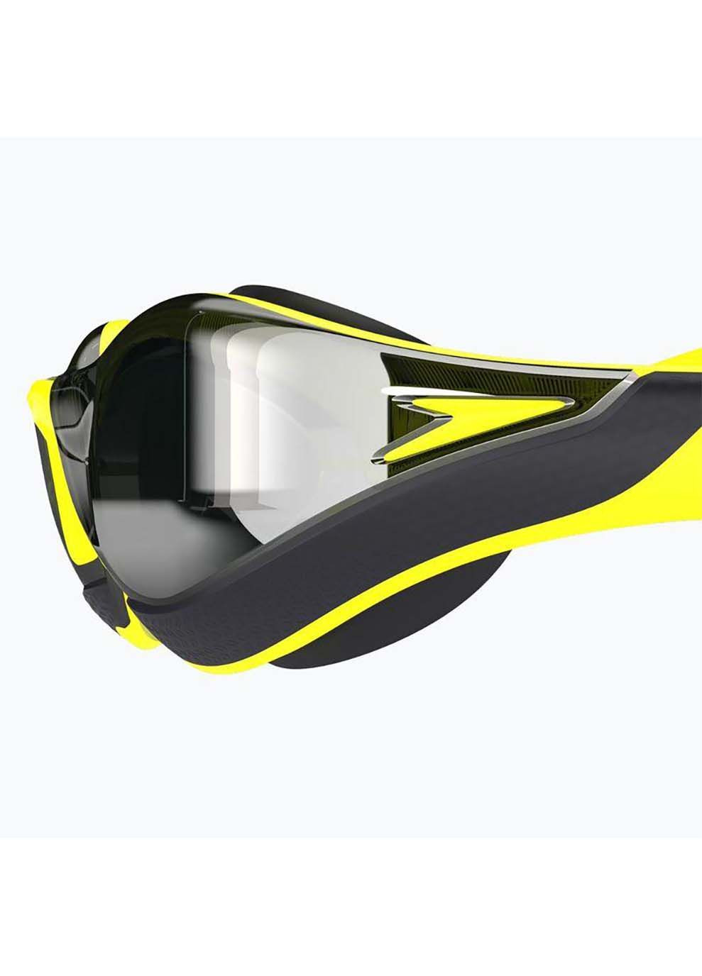 Окуляри для плавання FASTSKIN PURE FOCUS GOG MIR AU Жовтий Чорний Speedo (367601324)