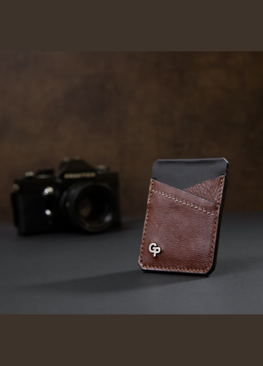 Мужской кожаный картхолдер 11364 Grande Pelle (329151631)