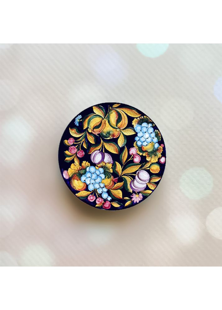 Тримач для смартфона / планшета попсокет Popsocket Червоний:: Візерунок Фрукти (принт 4_7) Creative (360666200)