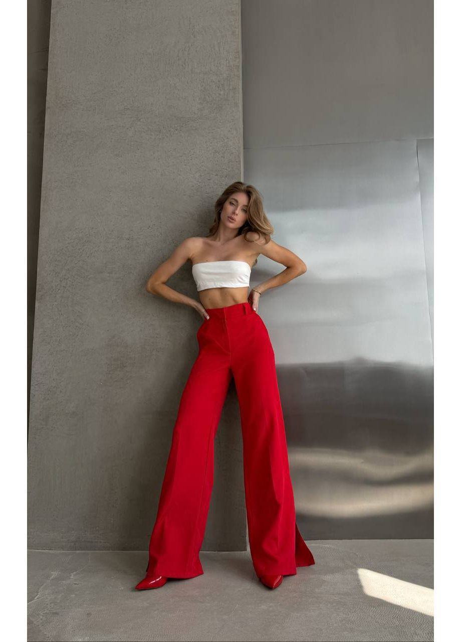 Жіночі штани-палаццо з високою посадкою Україна (355803131)