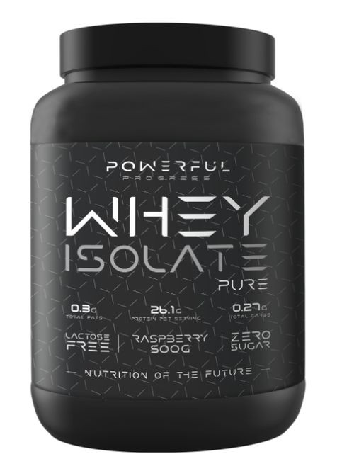 Whey Isolate 500 g /16 servings/ Raspberry Powerful Progress (289134964)