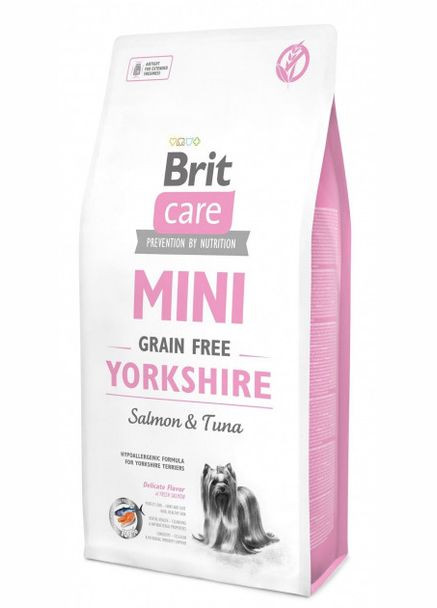 Сухий корм Care GF Mini Yorkshire 7 kg (для йоркширських тер'єрів) Brit (293408162)