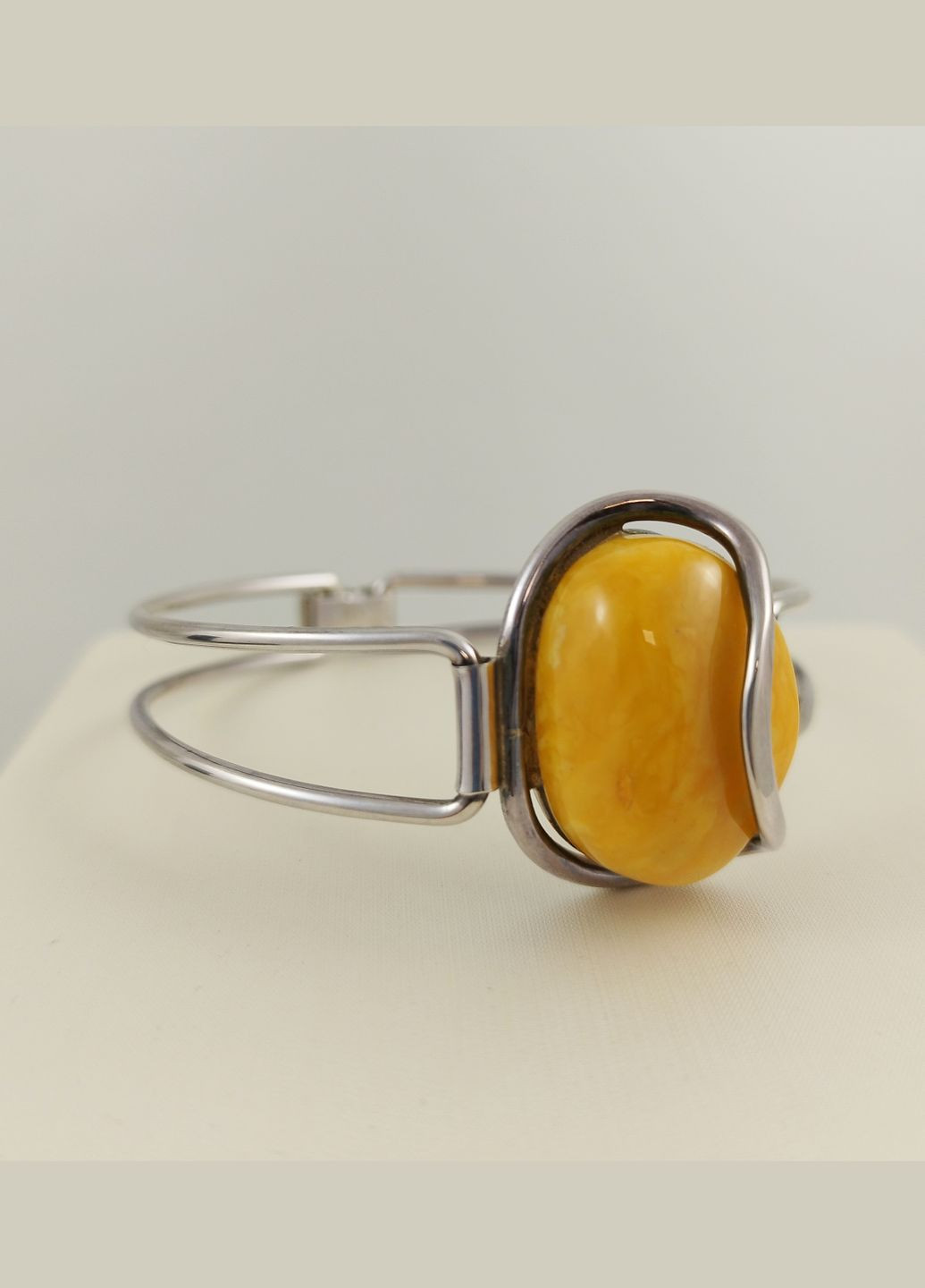 Серебряный браслет с натуральным балтийским янтарем 1067BRC2-m Shatlen Браслет (346488847)