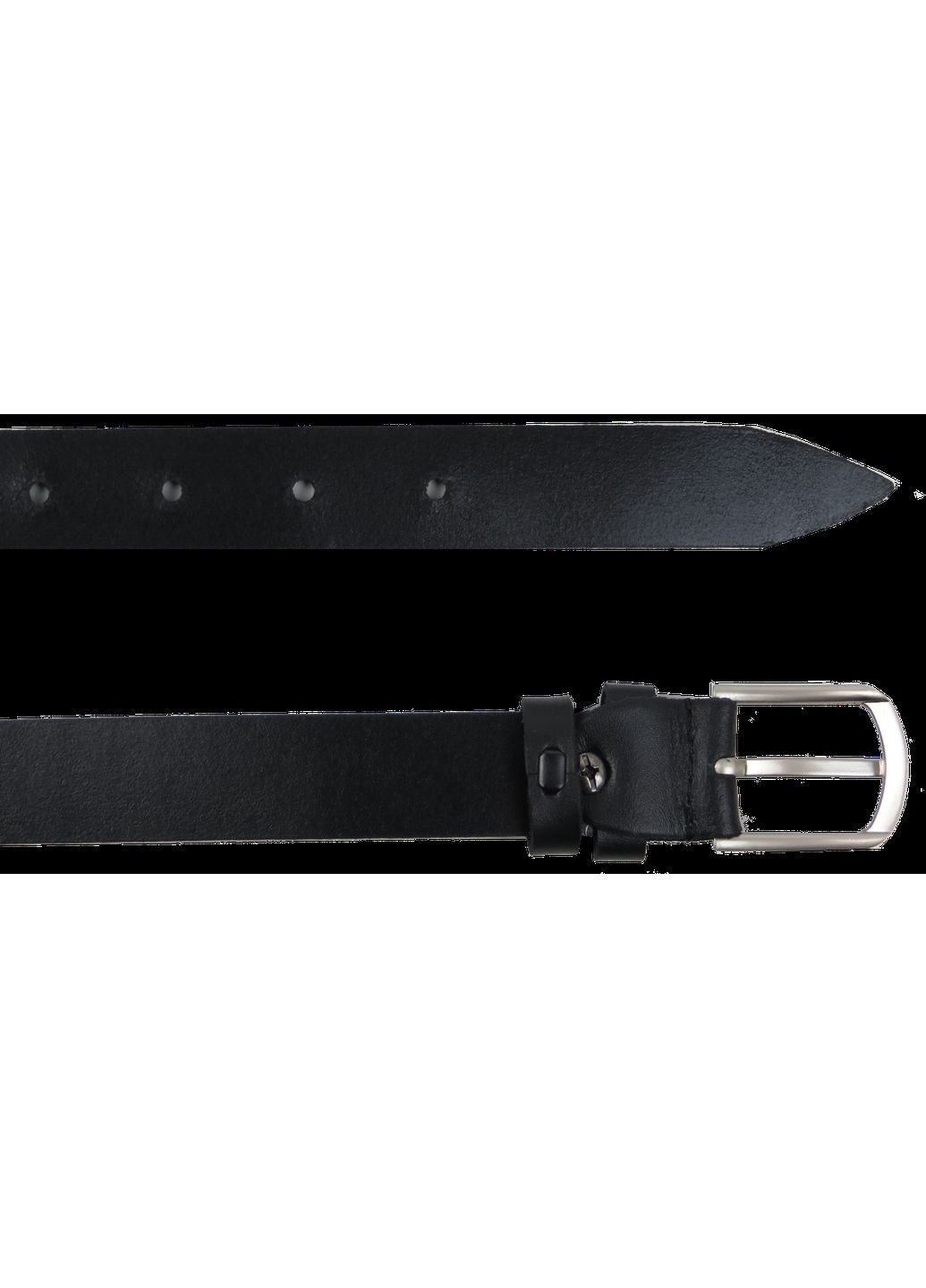 Жіночий ремінь із натуральної шкіри чорний 2,5 см Skipper (361157241)