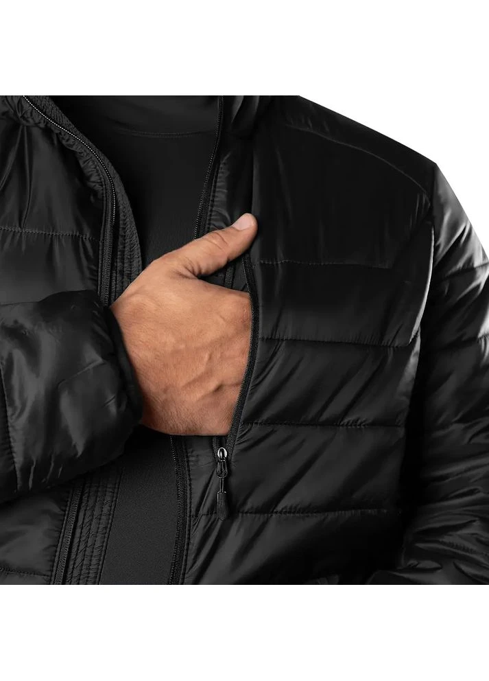 Чорна демісезонна куртка torm hood 2.0 black Camotec