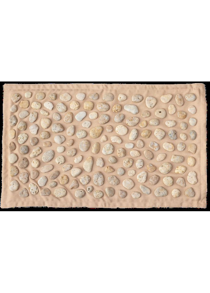 Килимок масажний з натуральною галькою "Ортек" SOFT 74х44см 34x40 см Ortek (372128956)