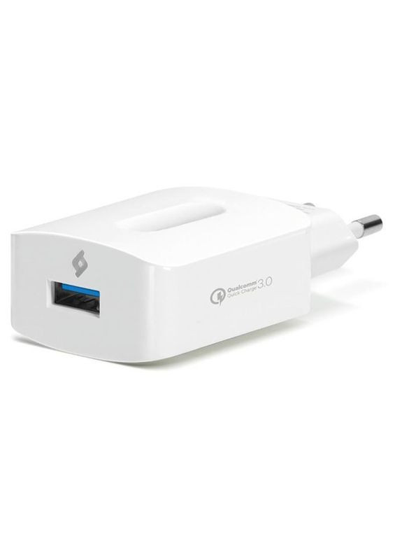 Сетевое зарядное устройство для SpeedCharger QC 3.0 USB 3A 18W White (2SCQC01K) TTEC (336958557)